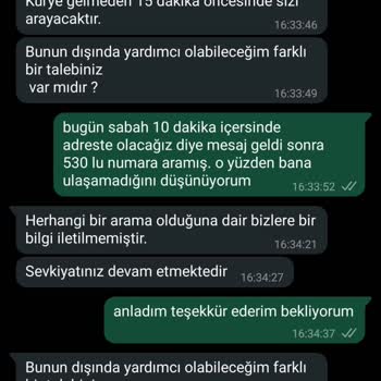 Teslimat Kabusu: Saatlerce Bekletildim, İletişim Sıfır
