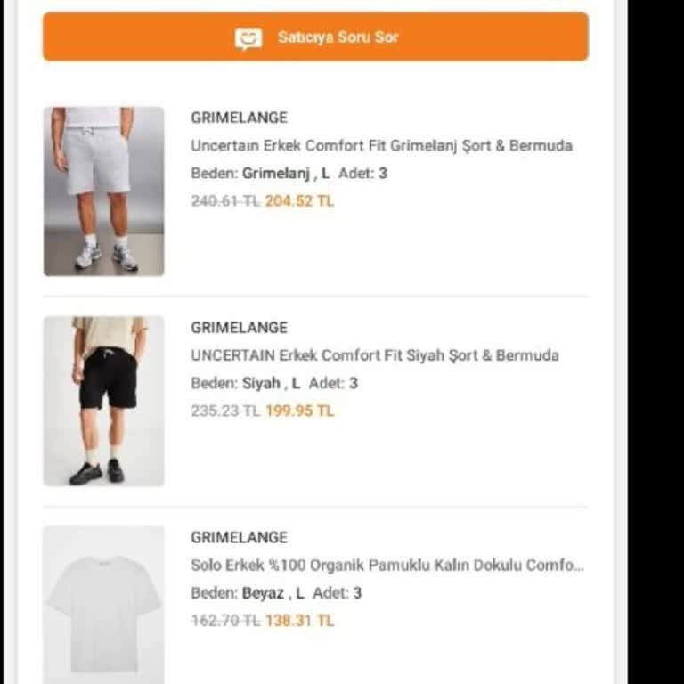 Trendyol'da Grimelange Satıcısından Sipariş Ettiğim Ürünler 10 Gündür Kargoya Verilmedi!