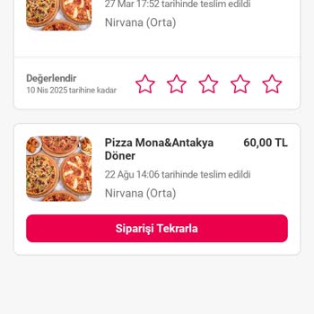 Yemek Sepeti'nde Bilgim Dışında Açılan Hesap Ve İlgisizlik