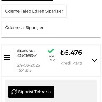 Esme AVM'den Alınan Ürünün Teslim Edilmemesi Ve Ücret İadesinin Gecikmesi