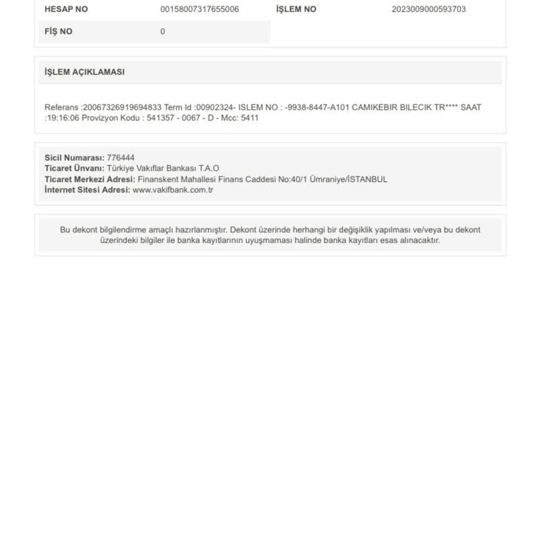 Fatura Talebi Nedeniyle Mağduriyet Yaşayan Müşteri