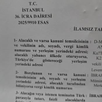 Kimlik Bilgilerimle Yapılan Yetkisiz Alışveriş