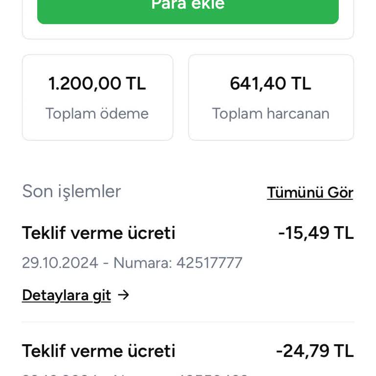 Armut Uygulamasında Beklenen Hizmet Alınamadı: Bakiye İadesi Talebi