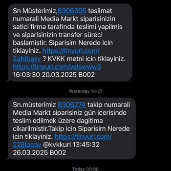 Borusan Lojistik Teslimat Sorunu Ve Yanlış Bilgilendirme