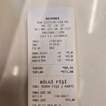 İftar Menüsü Fiyat Tutarsızlığı