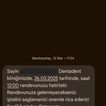 Dentadent Ağız Ve Diş Sağlığı Ömür Boyu Garanti Vaadiyle Yanıltıldım