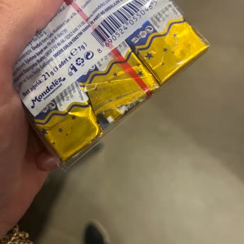 Ezilmiş Ve Deforme Olmuş Sakız Şikayeti