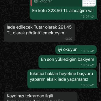 Yanlış İade Tutarı Ve Eksik Para İadesi Sorunu