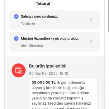 Ücret İadesi Beklerken 26 Gün Geçti!