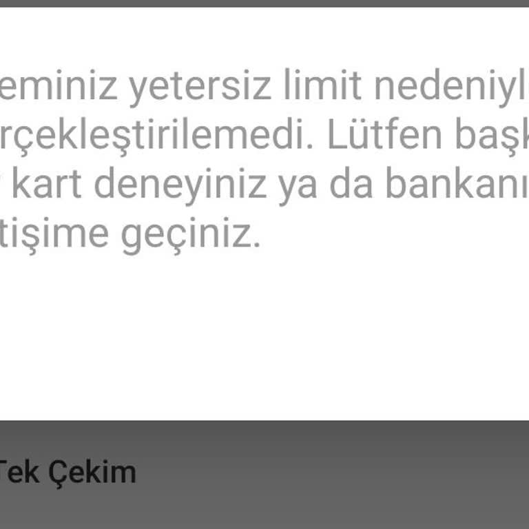 Ziraat Bankkart Genç Kart İle İnternet Alışverişi Sorunu