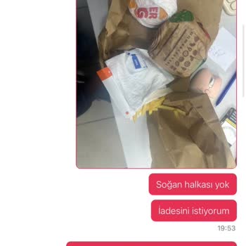 Buz Gibi Yemek Ve İade Karmaşası