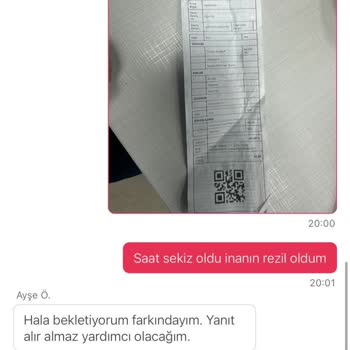 Buz Gibi Yemek Ve İade Karmaşası