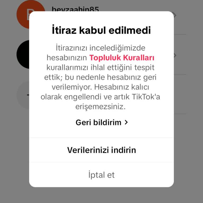 Haksız Hesap Kapatma Ve İçerik Kaybı