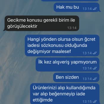 Purple By Banu İade Sürecinde Gecikme Ve İletişim Sorunu