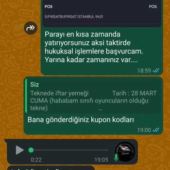 İptal Edilen Tekne Turu Ve Geri Ödeme Talebi