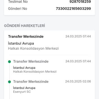 Teslim Edilmeyen Ürün Ve Haberimiz Olmadan Oluşturulan İade Talebi