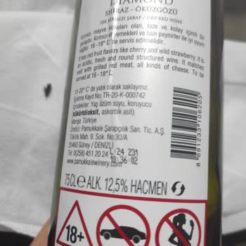 Şarap Şişesinde Böcek Şoku