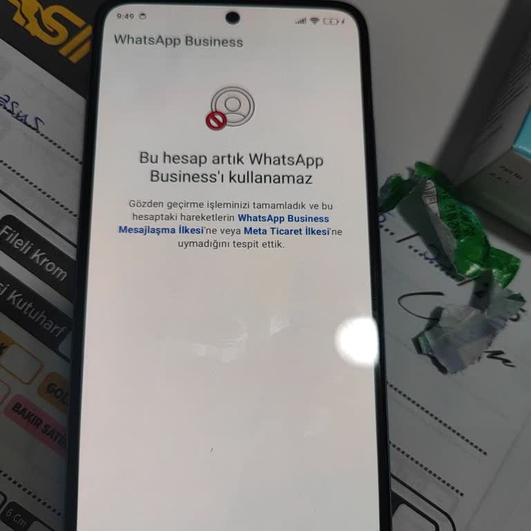 WhatsApp Hesabımız Haksız Yere Kapatıldı