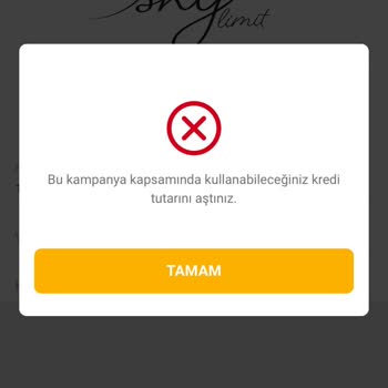Sky Limit Sorunu: Anlam Veremediğim Değişiklik