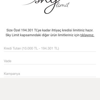 Sky Limit Sorunu: Anlam Veremediğim Değişiklik