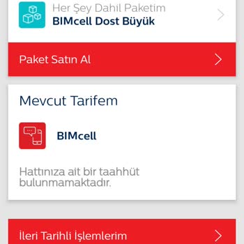 Bimcell Paket Yükleme Sorunu Ve Mağduriyet