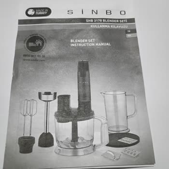 Sinbo Blender Seti: Sürekli Arızalar Ve Servis Sorunları