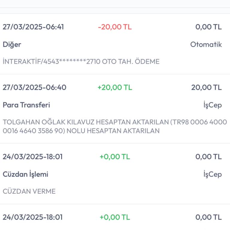 İş Bankası Hesabımdaki Paraları İzinsiz Çekiyor