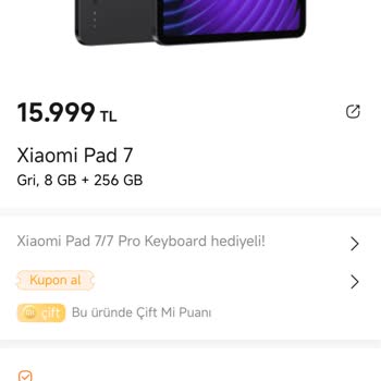 Xiaomi Tablet Alışverişinde Eksik Hediye Ve Yanıltıcı Bilgilendirme