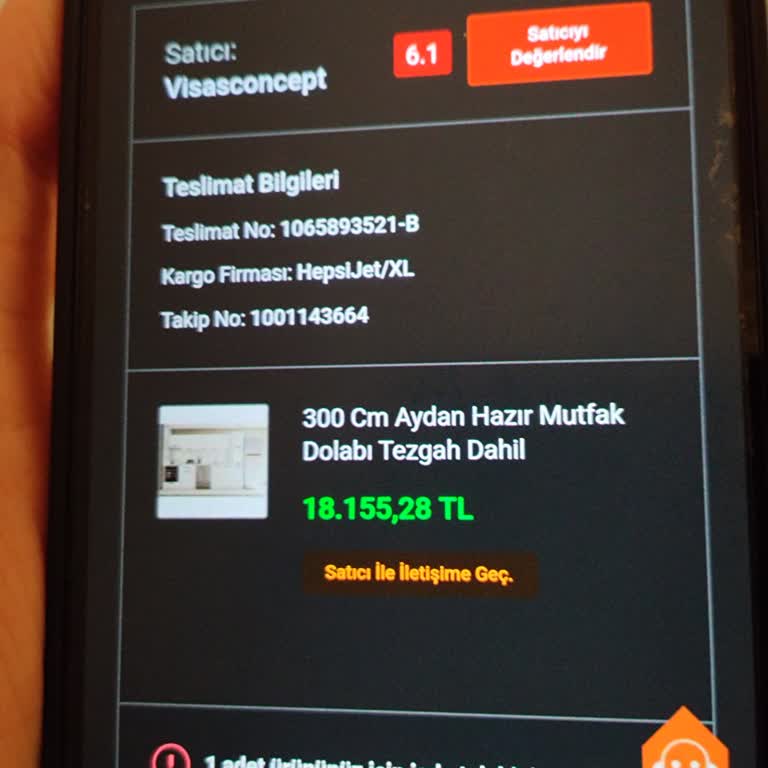 Koçtaş'tan Teslim Edilmeyen Ürün Mağduriyeti