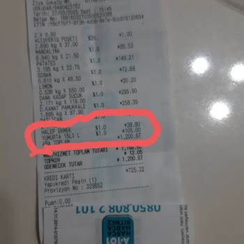 Marketten Alınan Ekmekte Beklenmedik Durum