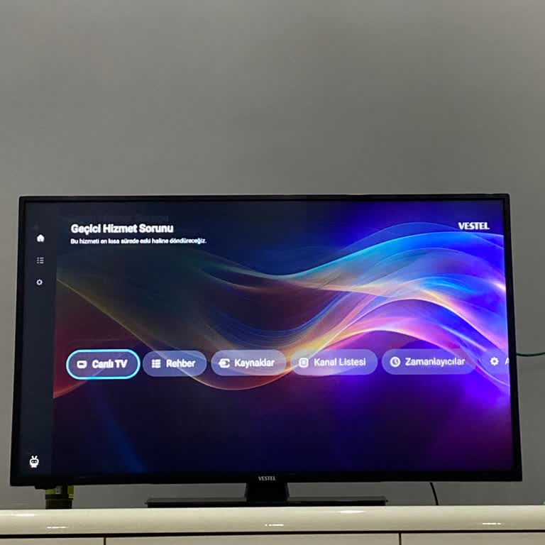 Vestel Smart TV Güncelleme Sonrası Sorunlar