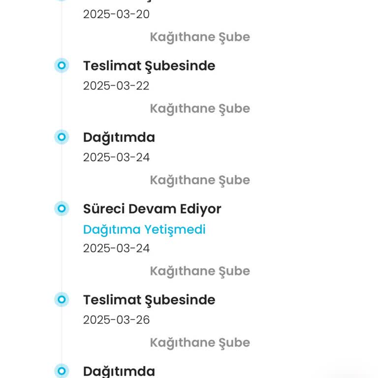 Kargo Teslimatında Bitmeyen Bekleyiş