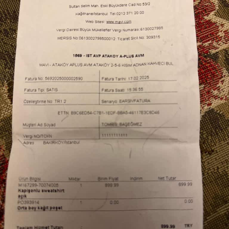 Seyahatte Giyilemeyen Sweatshirt Ve Mağaza İlgisizliği