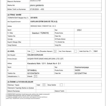 Marka Tescilinde Haksız Red Kararı