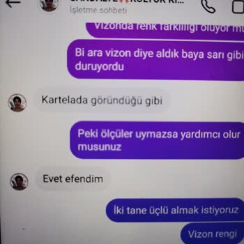 Değişim Sözü Verilmeyen Ürün Ve Yetersiz Müşteri Hizmeti