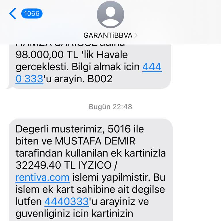 Kredi Kartımdan İzinsiz Para Çekildi