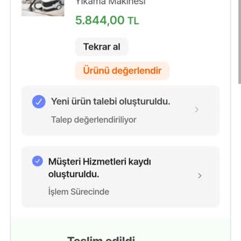 Arızalı Ürün Ve Müşteri Hizmetleri Sorunu