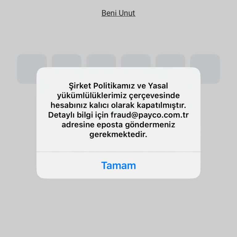 Payco Hesap Kapanışı Sonrası Para İadesi Sorunu