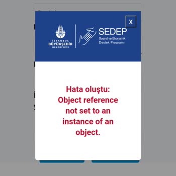 İstanbul Büyükşehir Belediyesi Evlilik Desteği Başvurusunda Sürekli Hata Mesajı Alıyorum