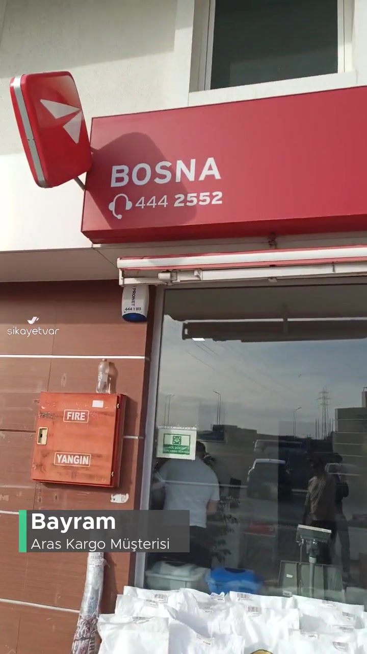 Aras Kargo Bosna Şube İlgisizliği! videonun kapak resmi