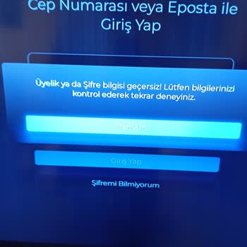 Yanlış Şifre Sorunu Ve Erişim Engeli