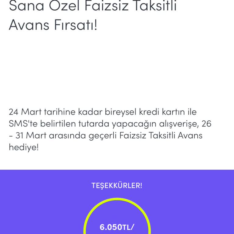 Yanıltıcı Kredi Kampanyası Mağduriyeti