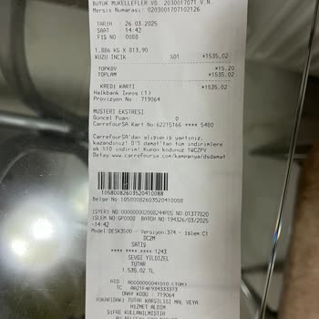 Carrefour SA'da KDV Yanlış Hesaplanıyor