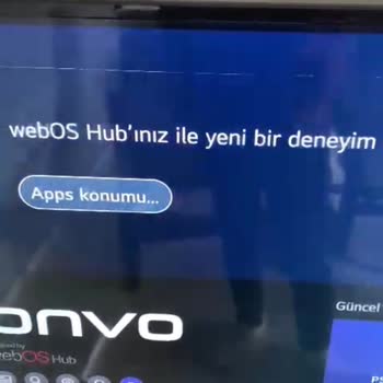 Onvo TV'de Hoparlör Ve Ekran Arızası Mağduriyeti
