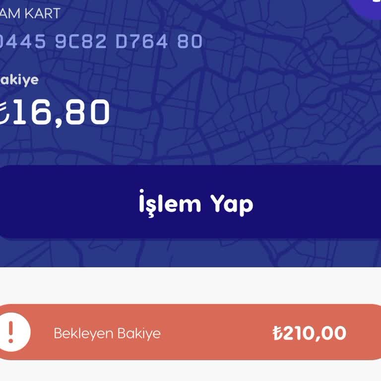 Yükleme Sorunu: 210₺ Kartta Görünmüyor