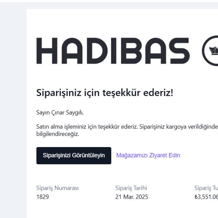 Siparişim Nerede? 7/24 Destek Nerede?