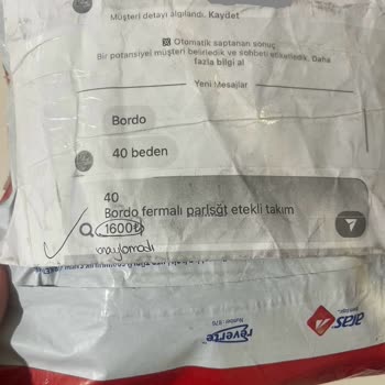 Yanlış Ürün Gönderimi Ve Kargo Karışıklığı
