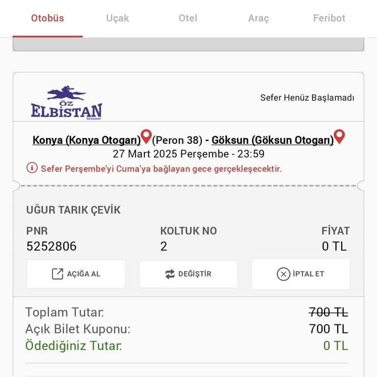 Geciken Otobüs Yolcuları Mağdur Ediyor