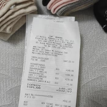 Değişim İstediğim Çoraplarda Mağduriyet