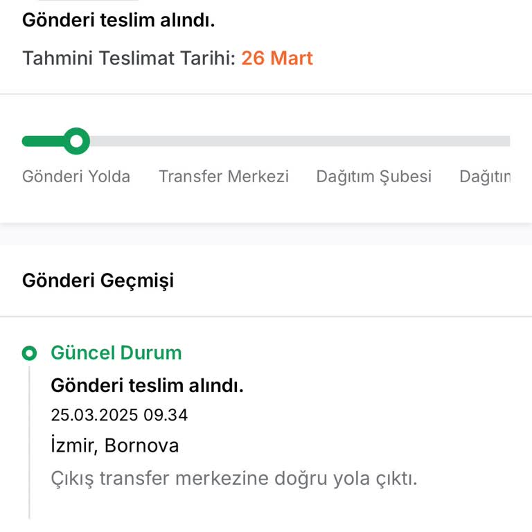 Trendyol Kargo Takip Bilgilerinin Yetersizliği